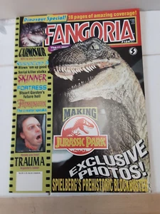 Fangoria #124 Jurassic Park Trauma Horror Monster Sci-Fi Movies - Picture 1 of 1
