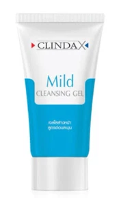 CLINDA X Mild Cleansing Gel Pure Clear Gel Reduce Formation Acne + Pimple 25g. - Picture 1 of 9