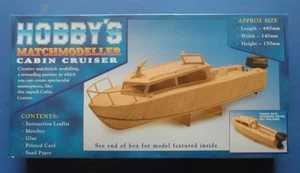 Cabin Cruiser - Matchmodeller modelo fósforo kit de construcción artesanal - - Imagen 1 de 1