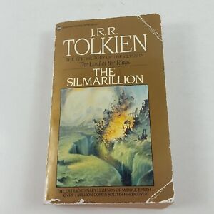 The Silmarillion JRR Tolkien Paperback Mass Market 1984 Vintage