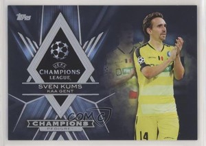 2015-16 Topps UCL Showcase Championship Pedigree Sven Kums #CP-SK