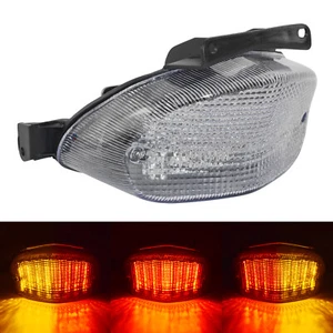 Clear E-Mark LED Tail Turn Signals Light For SUZUKI GSX-R 600 750 01-03 GSXR1000 - Picture 1 of 12