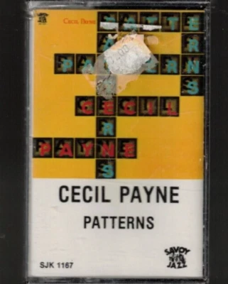 Patterns by Cecil Payne (Cassette, 1986, Savoy Jazz Reissue) FACTORY SEALED - Image 1 of 2
