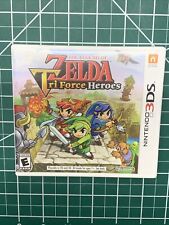 3DS Zelda Tri Force Heroes - Authentic Clean Complete Tested US Seller