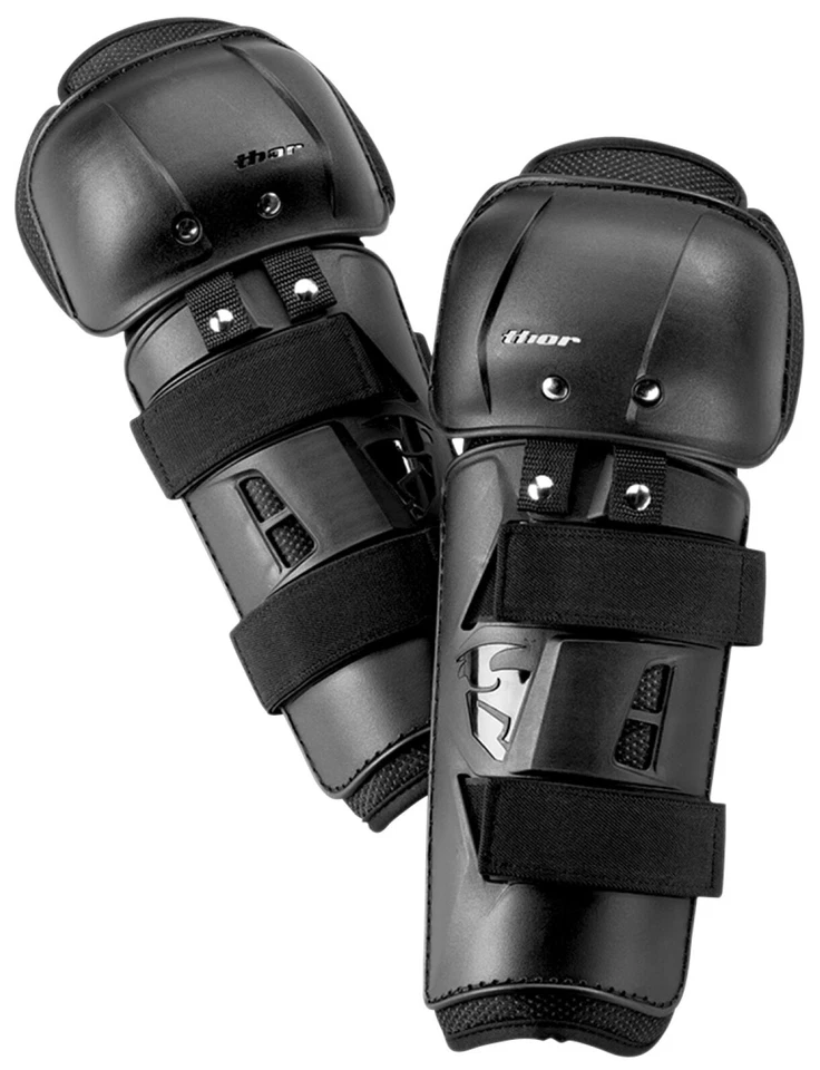 Rodillera Thor Sector MX negra para la mayoría de los adultos Foto 1 de 1