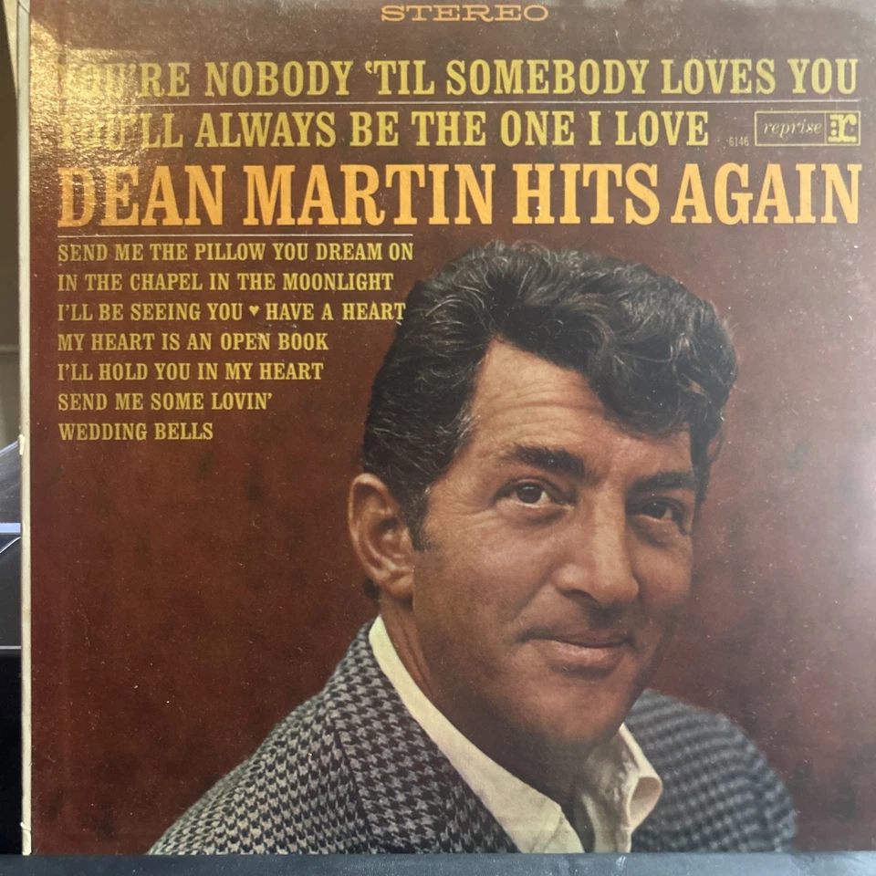 (NEW)  DEAN MARTIN  "HITS AGAIN"  (RARE VINYL / 1ST RL- 1965 / GEM) - Image 1 of 3