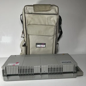 Computadora Portátil AMSTRAD PPC 640 De Colección, RARA DE COLECCIÓN PROBADA FUNCIONANDO CON BOLSA - Imagen 1 de 21