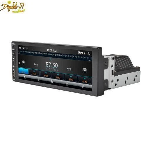 Radio de Coche Estéreo Pantalla Táctil 1Din Reproductor de Video Carplay Android Auto GPS WiFi Foto 1 de 4