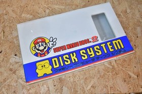 Showa Retro Original Famicom Family Computer Super Mario 2 Disk System Storage H