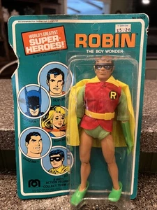 Mego Vintage NOS 1977 Robin Awesome Condition DC COMICS 8”Sm Damage On Box NOS - Picture 1 of 14