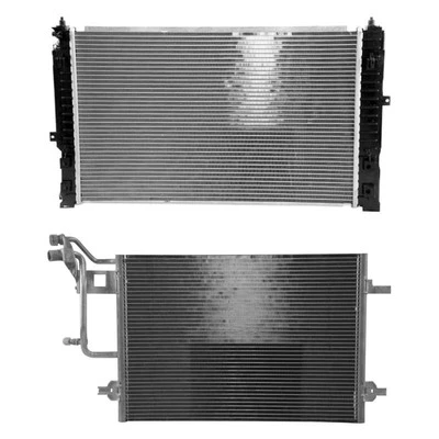 Kit de radiador y condensador de refrigeración de alcance para Audi A6 Quattro 1999-2001 BNDL-459559 Foto 1 de 2