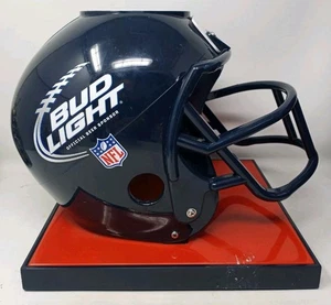 NFL Football Bud Light Football Helmet Mug And Can Holder  - Picture 1 of 6