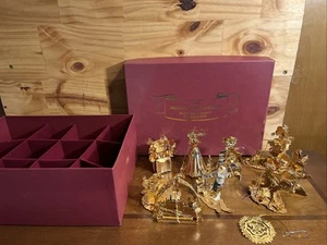 Disney Christmas Gold Ornament Collection (The Danbury Mint) - Picture 1 of 12
