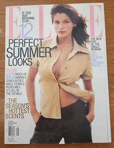 Elle Magazine - May 1998 Laetitia Casta Vintage Fashion Magazine - Picture 1 of 15
