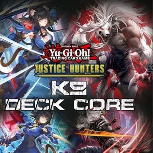 *33* Card K9 Deck Core Justice Hunters Preorder 8/01/2025 Yugioh! - Picture 1 of 1