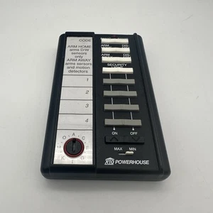 X-10 Powerhouse Remote Security System Alarm SH624 Universal Remote Control - Picture 1 of 5