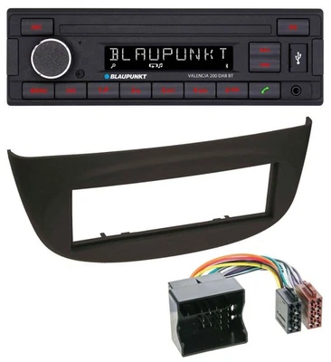 Blaupunkt DAB MP3 Bluetooth USB Autoradio für Renault Twingo (07-14) schwarz - Bild 1 von 4
