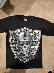 Pro 5 Vintage Las Vegas/Oakland Raiders Shirt Men’s Size Med Short Sleeve NFL - Picture 1 of 6