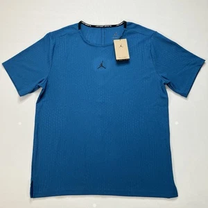 FN5864-457 Nike Air Jordan Sport Dri-FIT ADV Training Top Blue Men's Size Medium - Picture 1 of 13