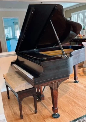 STEINWAY Baby Grand Piano Model O from 1919 - Serial # 196842 - Image 1 of 4