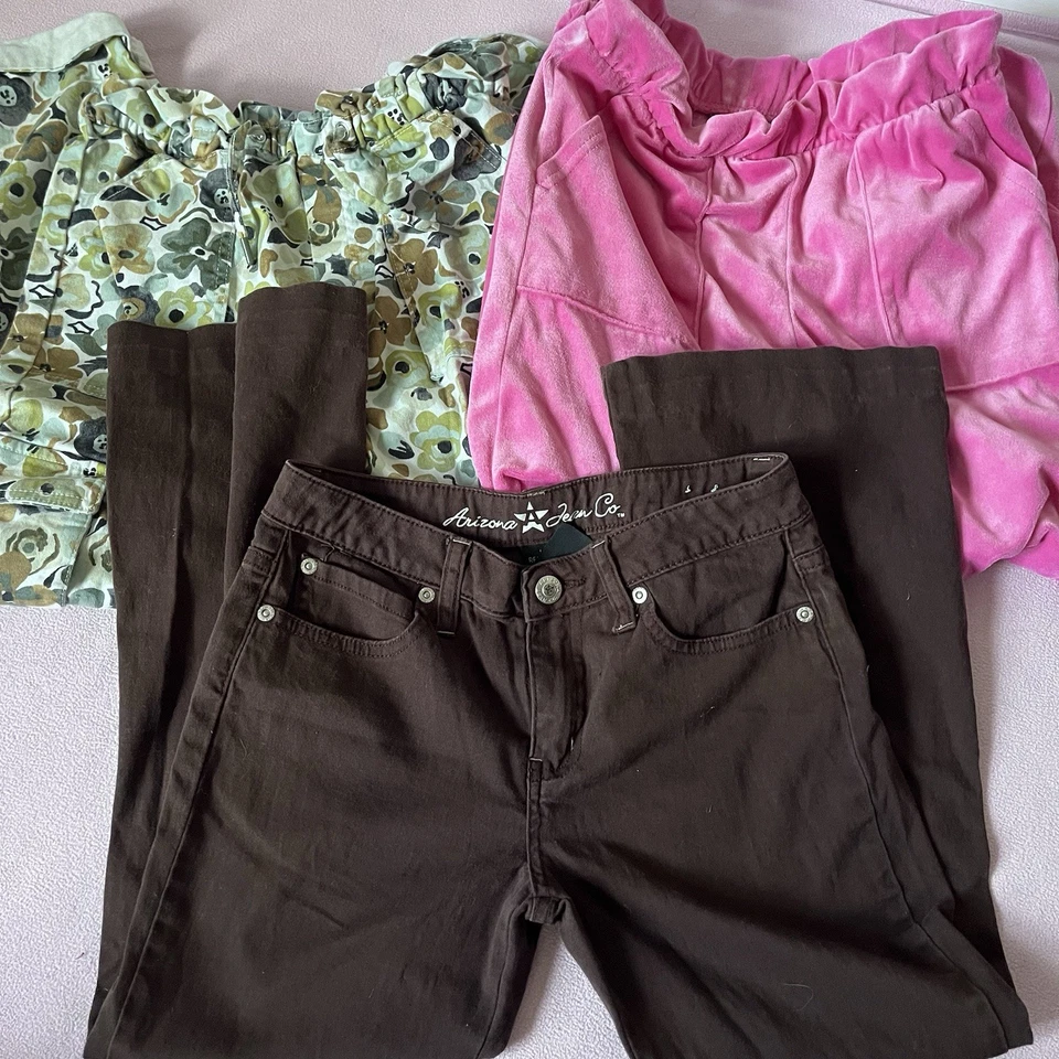 Paquete de Pantalones Niñas Jóvenes Talla 10 (Lote de 3) Foto 1 de 4