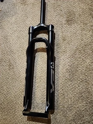 Garfo dianteiro ajustável ultraleve liberação rápida suspensão a ar KRSEC MTB 27,5" - Imagem 1 de 4