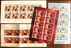 WEIHNACHTSBRIEFMARKEN FRANKATUR WEIHNACHTSPOST PORTO zur AUSWAHL ZEHNERBOGEN !! - Bild 1 von 6