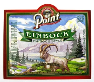 Stevens Point Brewery EINBOCK beer label WI 12oz - Picture 1 of 1