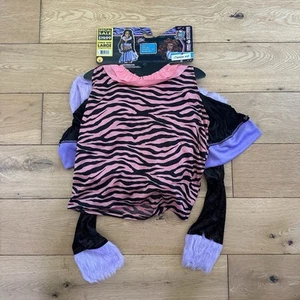 Monster High Clawdeen Wolf Classic Deluxe Costume Large 8-10 Years Girls Rubies - Picture 1 of 5
