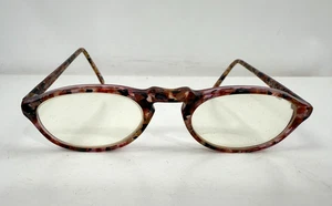 Jean LaFont Paris Frame Oval Acetate Frames Browns & Pinks SIC 219 France - Picture 1 of 6