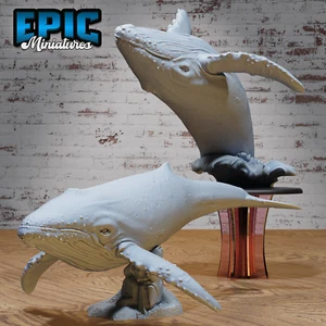 Ballena jorobada #4826-#4827 de Epic Miniatures - Mysterious Ocean | Mesa DnD - Imagen 1 de 6