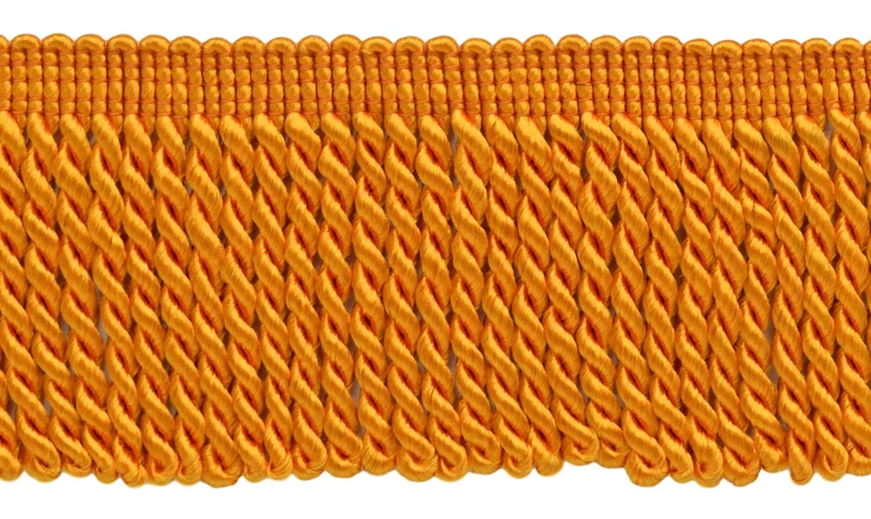 Bullion Fringe Trim, Style# EF25, Color# 187 - Hot Orange [Sold By The Yard] - Image 1 of 1