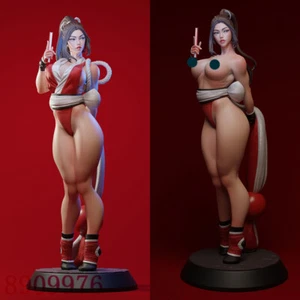 KOF Mai Shiranui Figura Stampa 3D Modello Scultura Non Dipinta GK Kit Vuoto NUOVO - Foto 1 di 21
