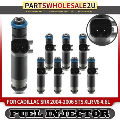 Inyector de combustible 8 piezas para Cadillac SRX 2004-2006 STS 2005-2006 XLR 2004-2006 4,6 L Foto 1 de 4