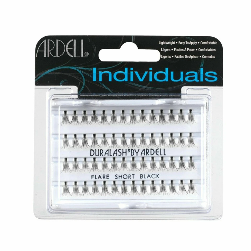 ARDELL Individual False Eyelashes Flare DURALASH Black SHORT / MEDIUM / LONG 56 - image 1 of 1