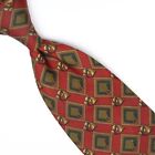 Polo Ralph Lauren homme cravate en soie rouge vert marron à carreaux tête de cheval cravate imprimée