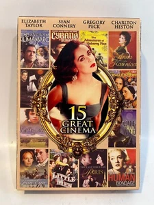 15 Great Cinema (2-DVD Collection w/ Outer Cover) - Picture 1 of 3