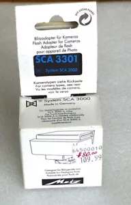 Metz SCA-3301 Minolta Maxxum Flash Adapter Module - NEW - Picture 1 of 4