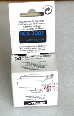 Metz SCA-3301 Minolta Maxxum Flash Adapter Module - NEW - Image 1 of 4