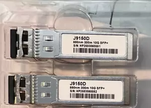 ONE Aruba J9150D compatible 10GBASE-SR 10G SFP+SR LC MMF 850NM 300M transceiver - Picture 1 of 1