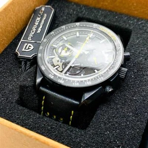 Pagani Design Armbanduhr 1779 Herren Chronograph Quarz Uhren Mond mattiert - Bild 1 von 8