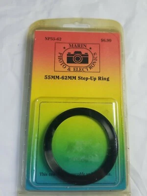 55mm-62mm Step-up Ring - Marin photo & electronics NP55-62 - Image 1 of 4