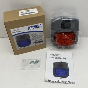 Bocina de detección de gas Macurco 443V38 alarma estroboscópica 16-33VDC - COLOR ROJO - Imagen 1 de 18