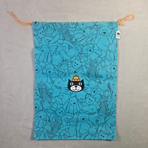 Jelly Cat London Really Big Plush Stuffed Drawstring Dust Bag Only 27"x19" NWT - Picture 1 of 6