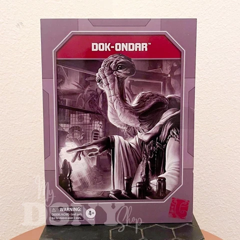 Disney Hasbro Star Wars Black Series 6" Galaxy's Edge Dok-Ondar Sword Khashyun Cover