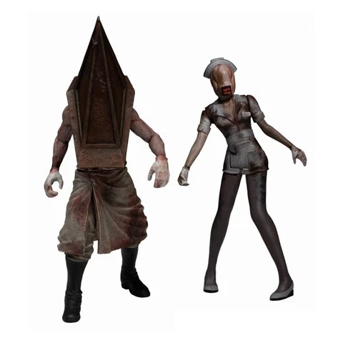 mezco silent hill red pyramid thing & bubble head nurse action figure deluxe set Cover