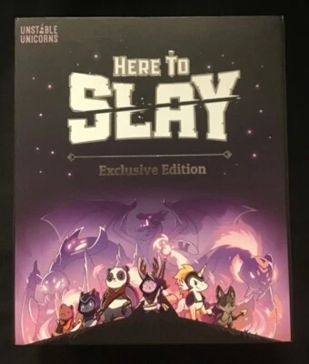 Here to Slay Exclusive Edition + Dragon Sorcerers + Unstable Unicorn Promo ~ OEJ - Image 1 of 3