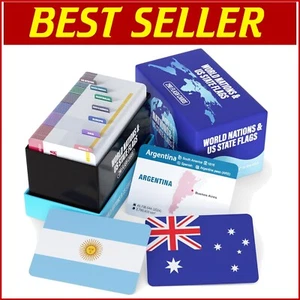 Interactive Geography Flashcards for Kids & Adults – Learn Countries & Capitals - Imagen 1 de 10