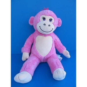 BUILD A BEAR Mono Rosa Peluche Precioso Fresa Juguete Corazón 17" Peluche - Imagen 1 de 8