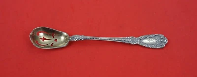 Cuchara Oliva Florentine by Gorham Plata Esterlina Original GW 5 5/8" Foto 1 de 2